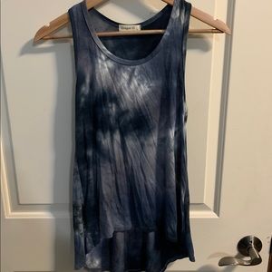 Blue and white Dress